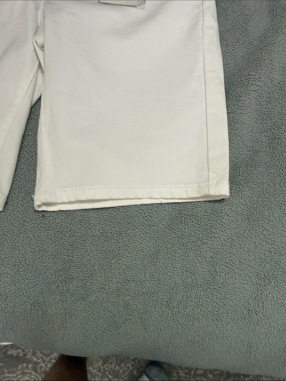 Tahari White Denim Jean Shorts for Women - Picture 6 of 12